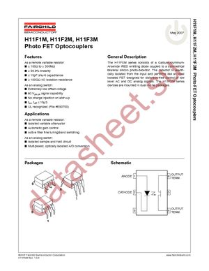 H11F1M datasheet  